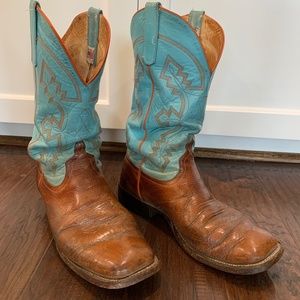 Anderson Bean Men’s Cowboy Boots Size 10 1/2